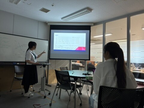 発表練習の様子